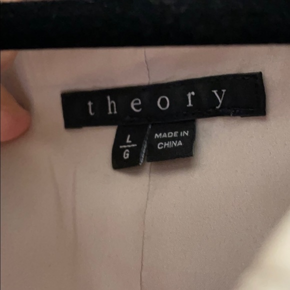 Leather theory vest - Picture 3 of 6